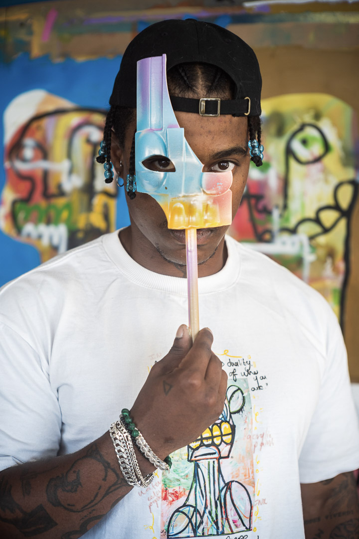 Artist portrait from a Snaps video shoot